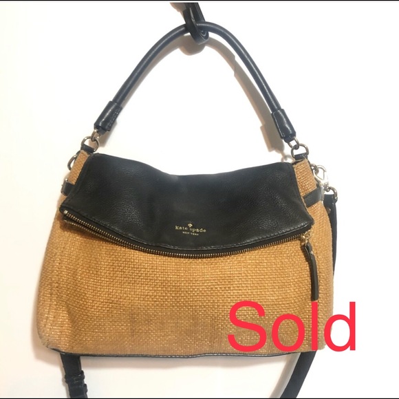 kate spade Handbags - Kate Spade Cobble Hill Minka Black Tan Satchel